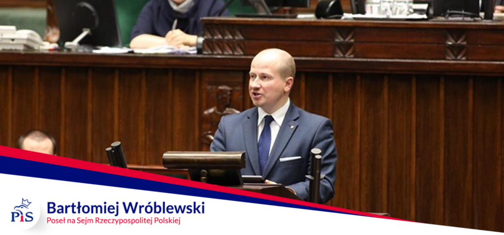 SEJM 2015 2019 Bartłomiej Wróblewski
